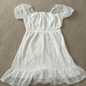 White Engagement/Graduation Dress